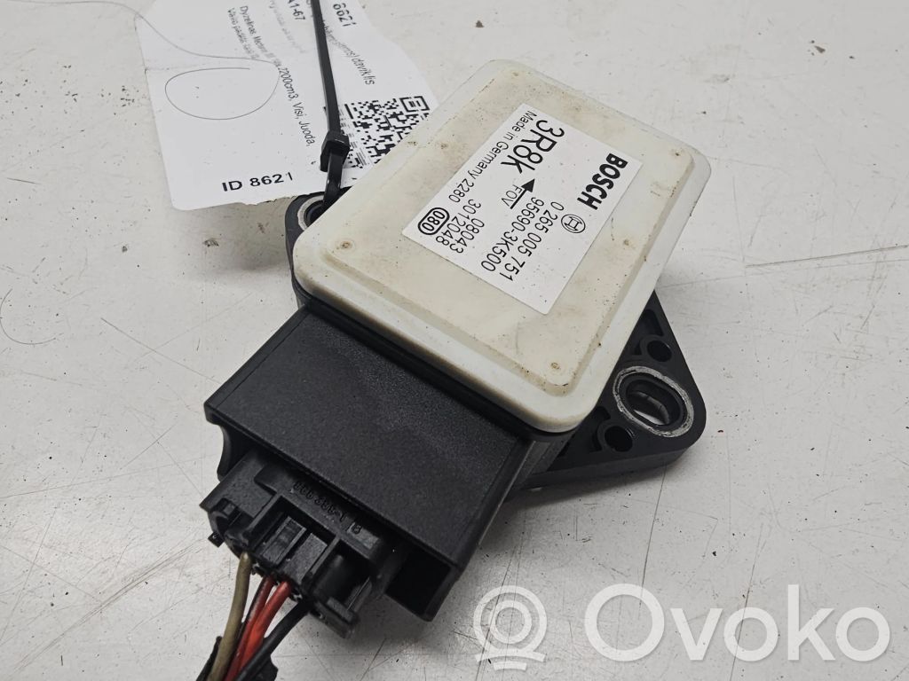 Hyundai Santa Fe Sensor ESP de aceleración de frecuencia del intermitente 