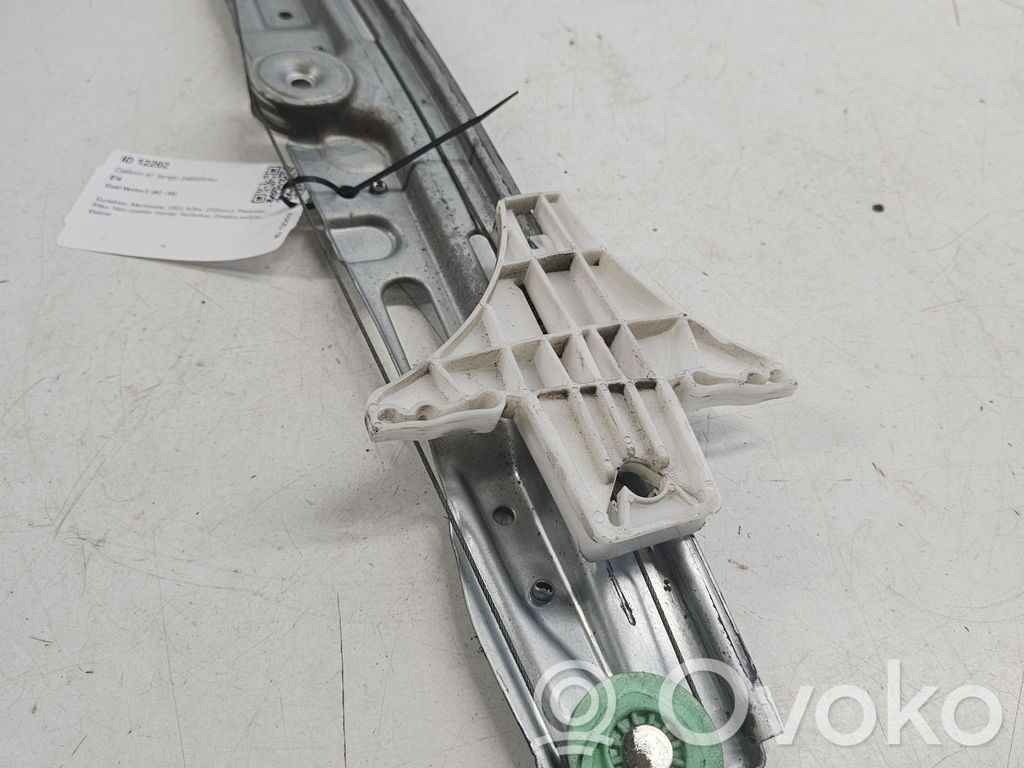 Opel Vectra C Mechanizm podnoszenia szyby tylnej bez silnika 