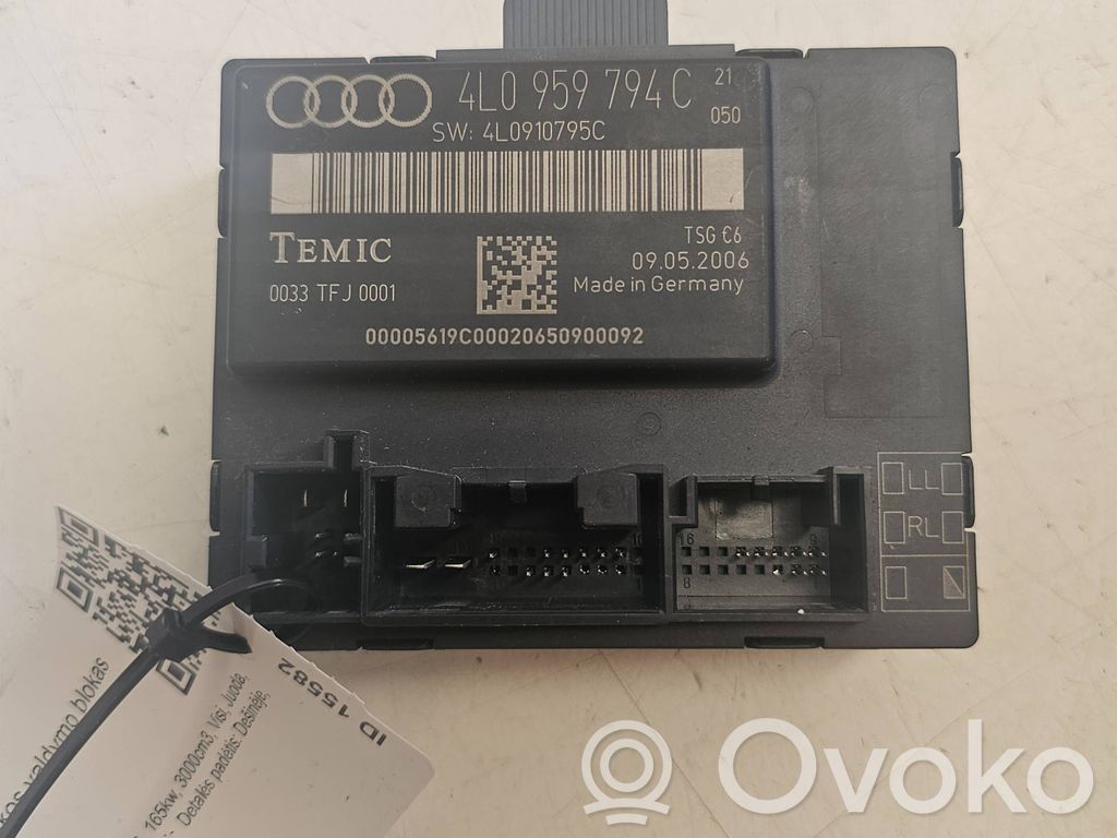 Audi Q7 4L Door control unit/module 