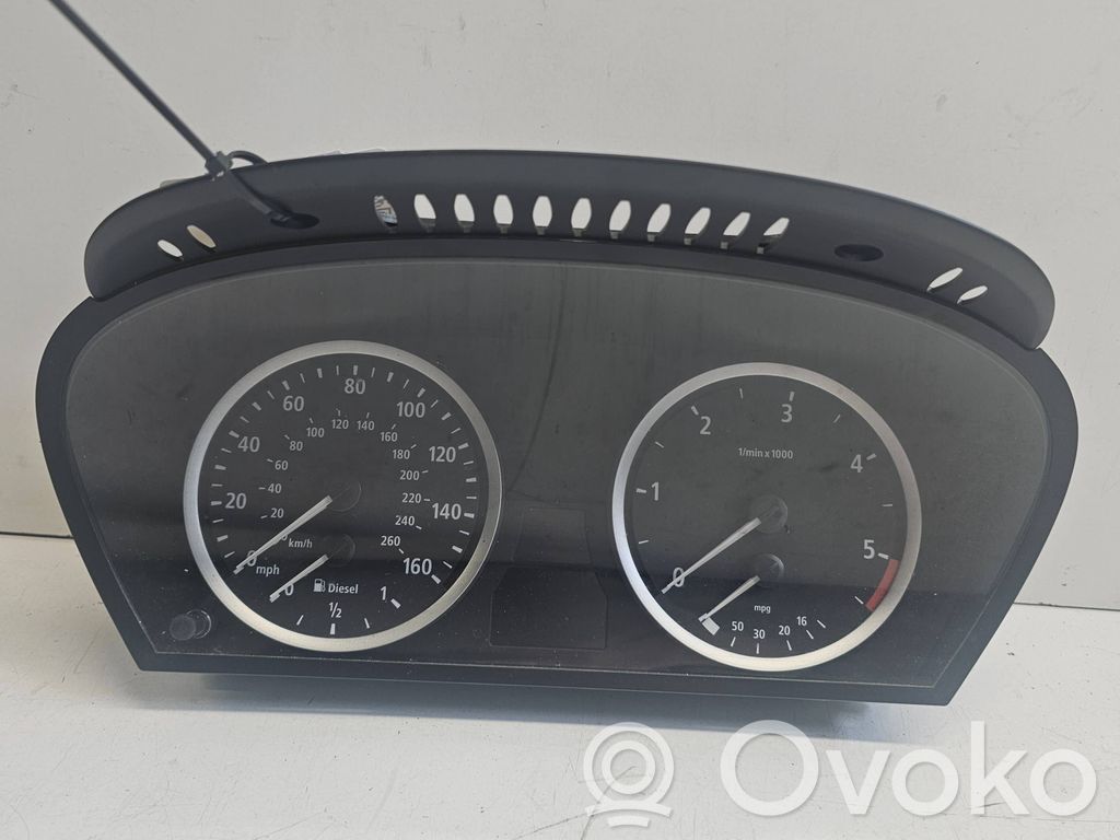 BMW 5 E60 E61 Speedometer (instrument cluster) 
