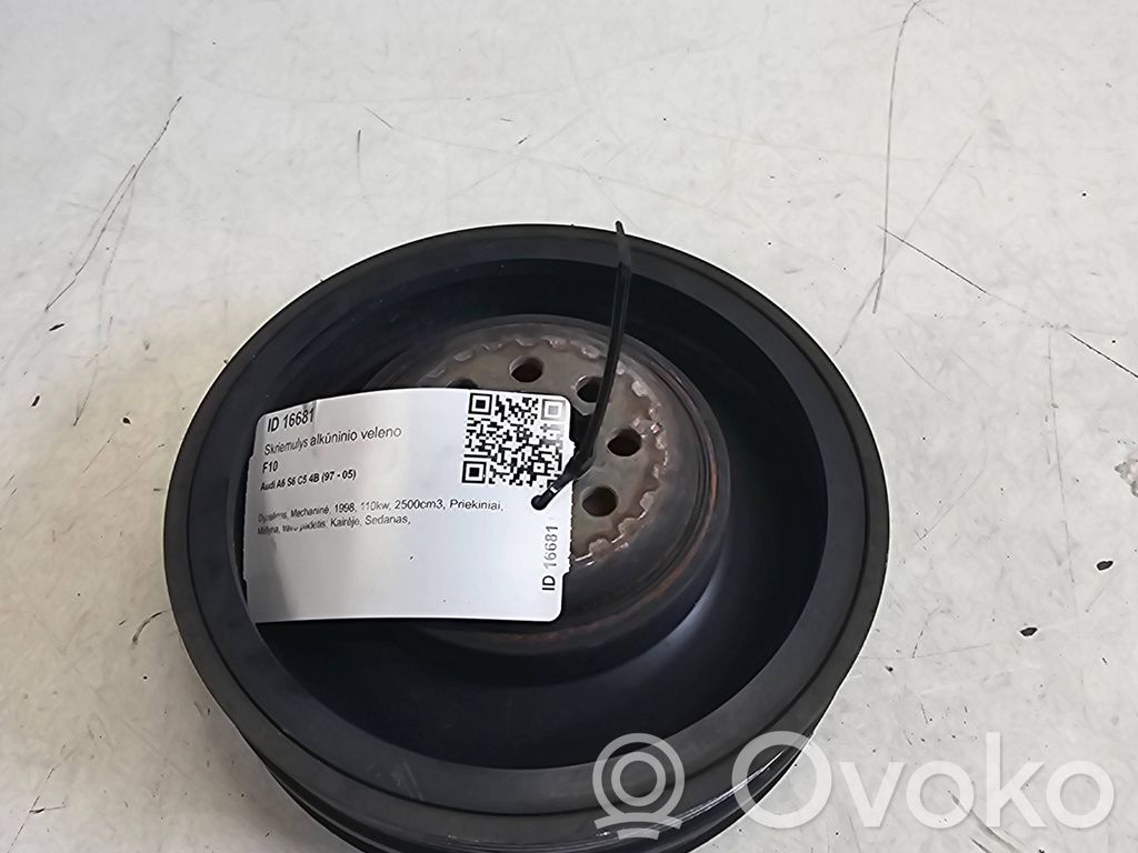Audi A6 S6 C5 4B Kloķvārpstas skriemelis 