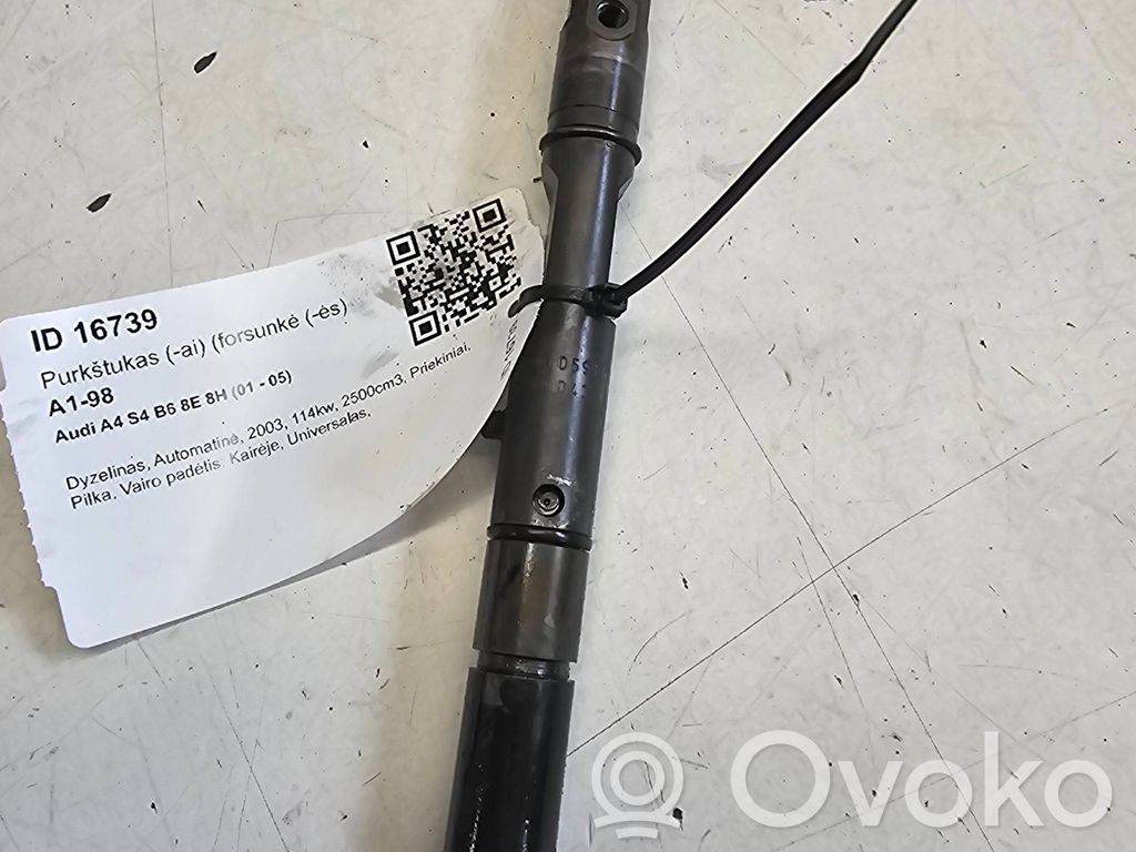 Audi A4 S4 B6 8E 8H Inyector de combustible 