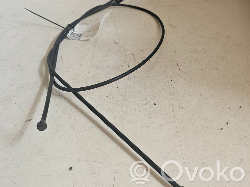BMW 5 E60 E61 Engine bonnet/hood lock release cable 