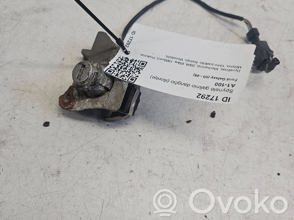 Ford Galaxy Tailgate exterior lock 