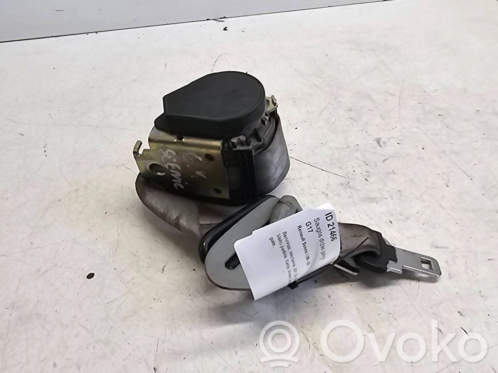 Renault Scenic I Cinturón trasero 