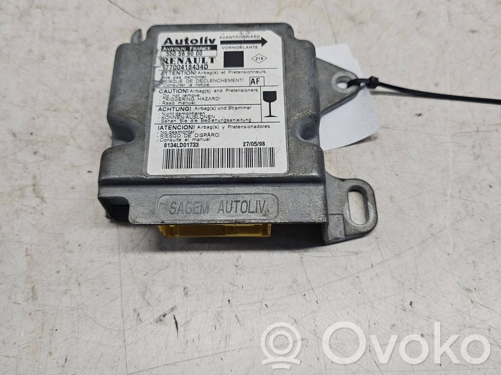 Renault Scenic I Airbag control unit/module 
