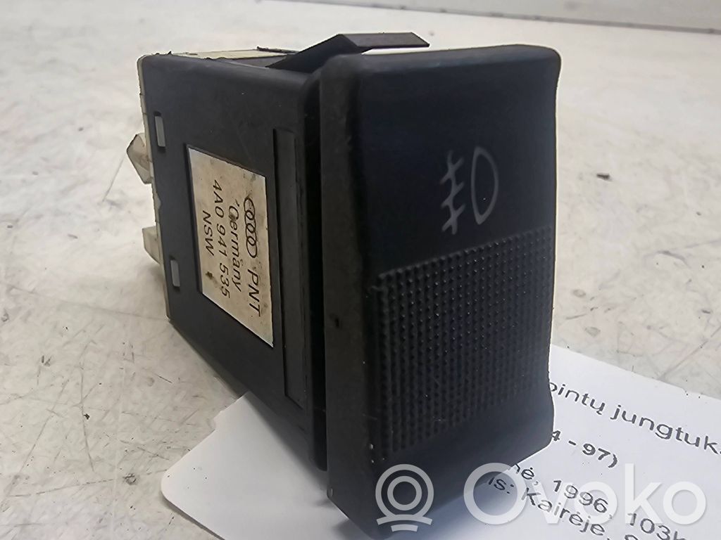 Audi A6 S6 C4 4A Fog light switch 