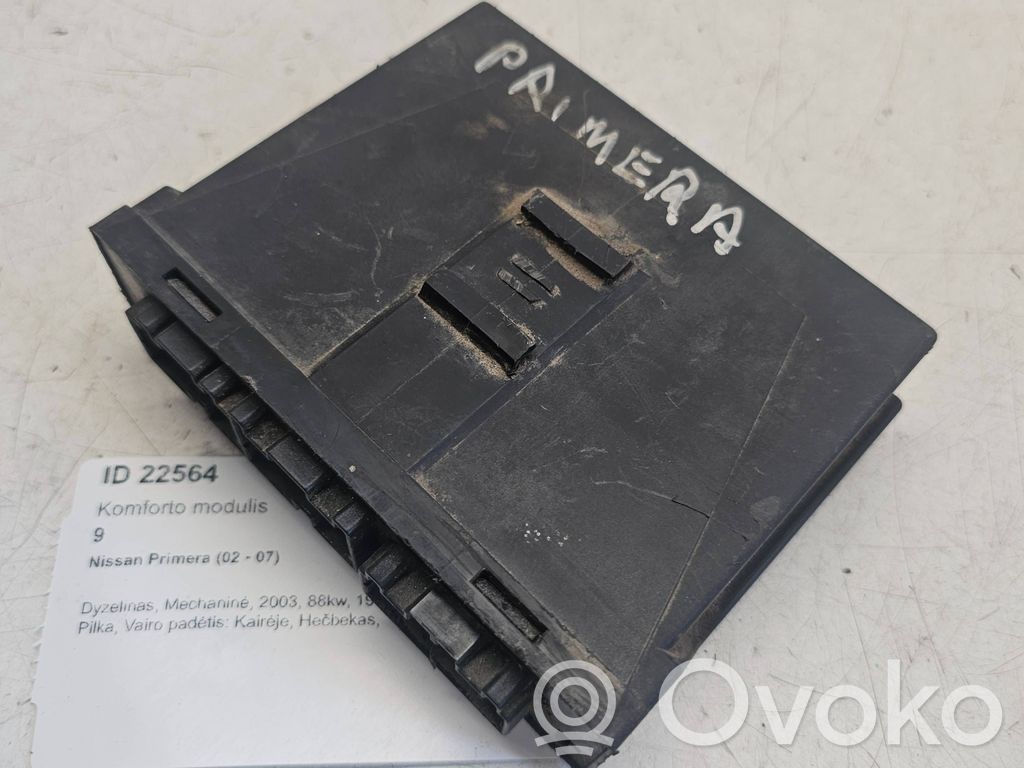 Nissan Primera Moduł / Sterownik komfortu 