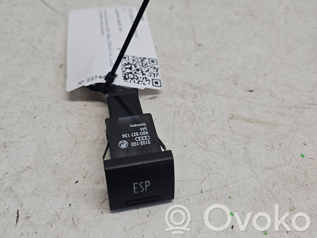 Audi A6 S6 C5 4B ESP (stability program) switch 