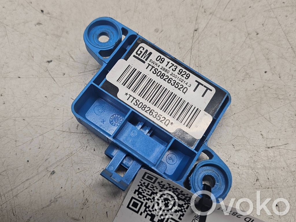 Opel Omega B2 Sensor impacto/accidente para activar Airbag 