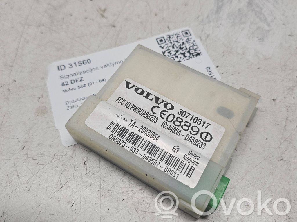 Volvo S60 Alarm control unit/module 