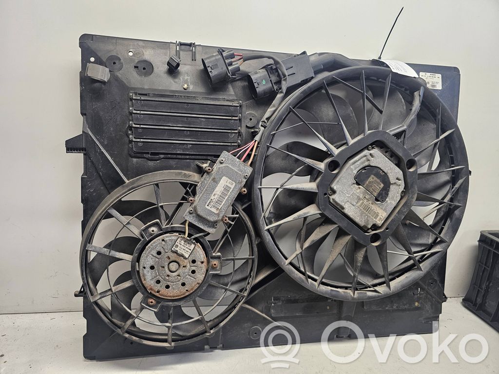 Audi Q7 4L Elektrinis radiatorių ventiliatorius 