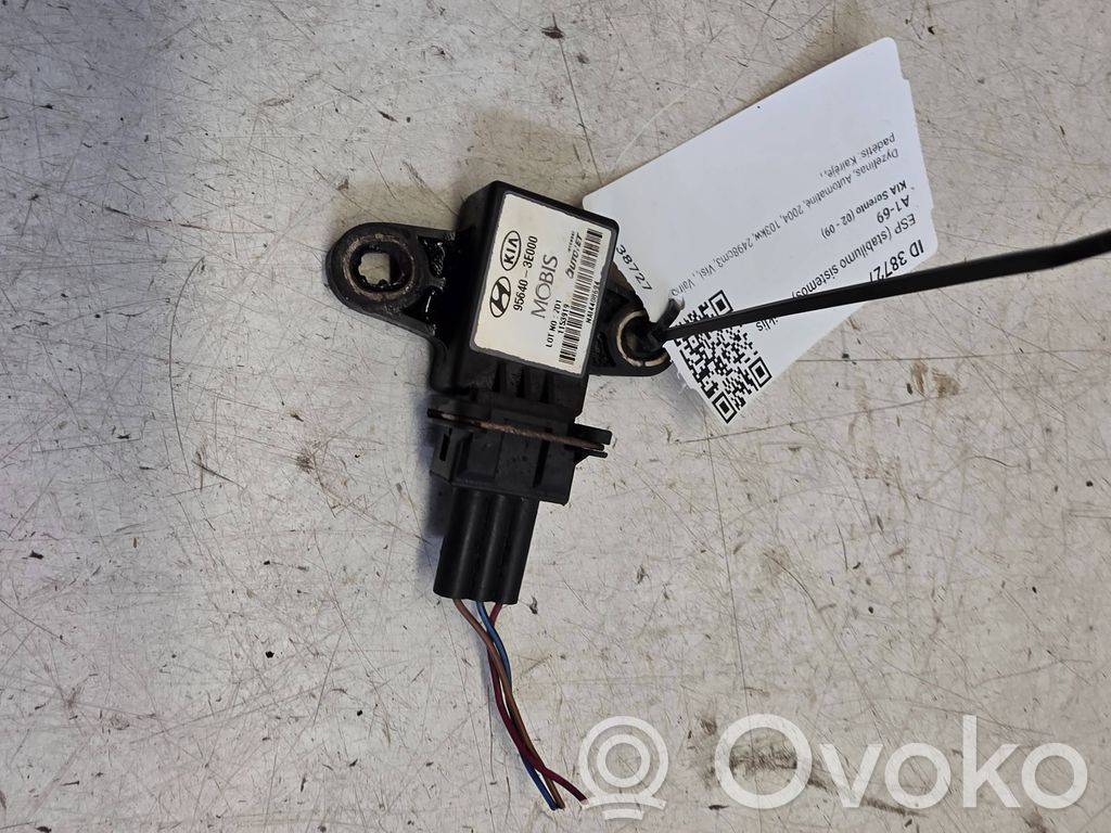 KIA Sorento ESP acceleration yaw rate sensor 