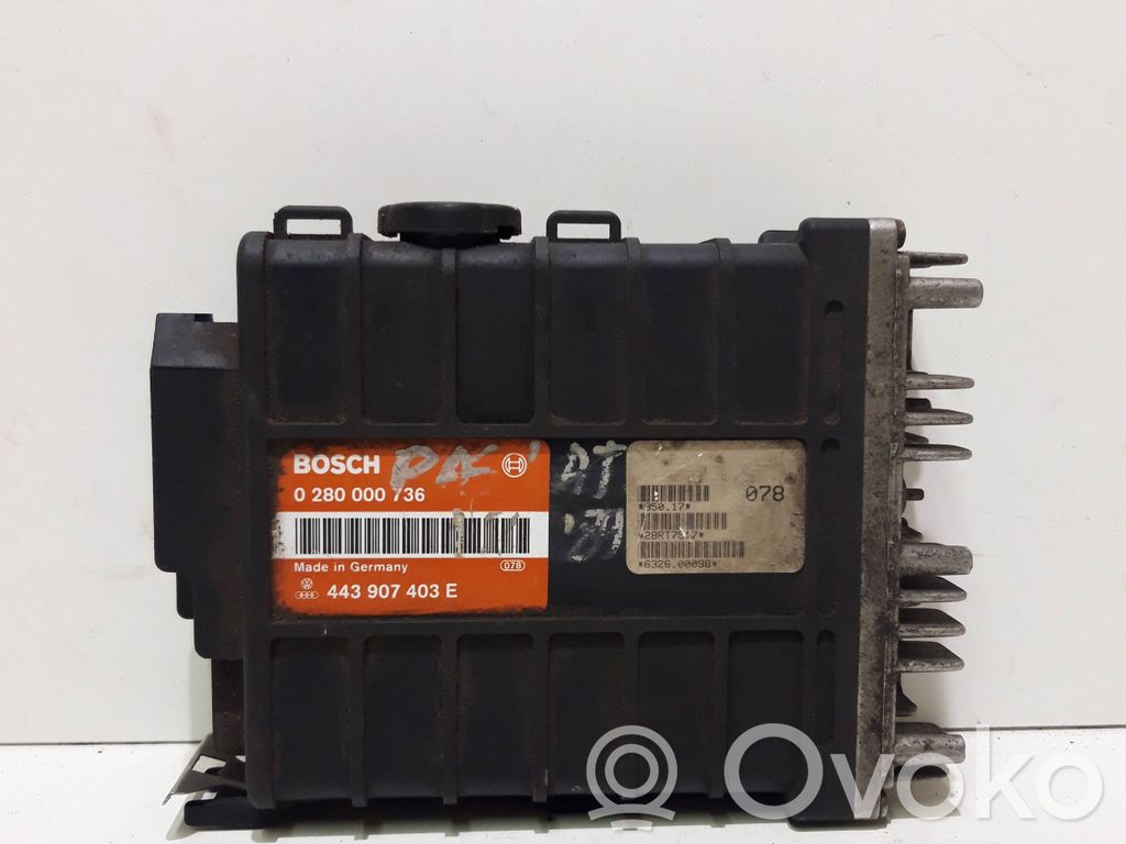 Volkswagen PASSAT B3 Engine control unit/module 