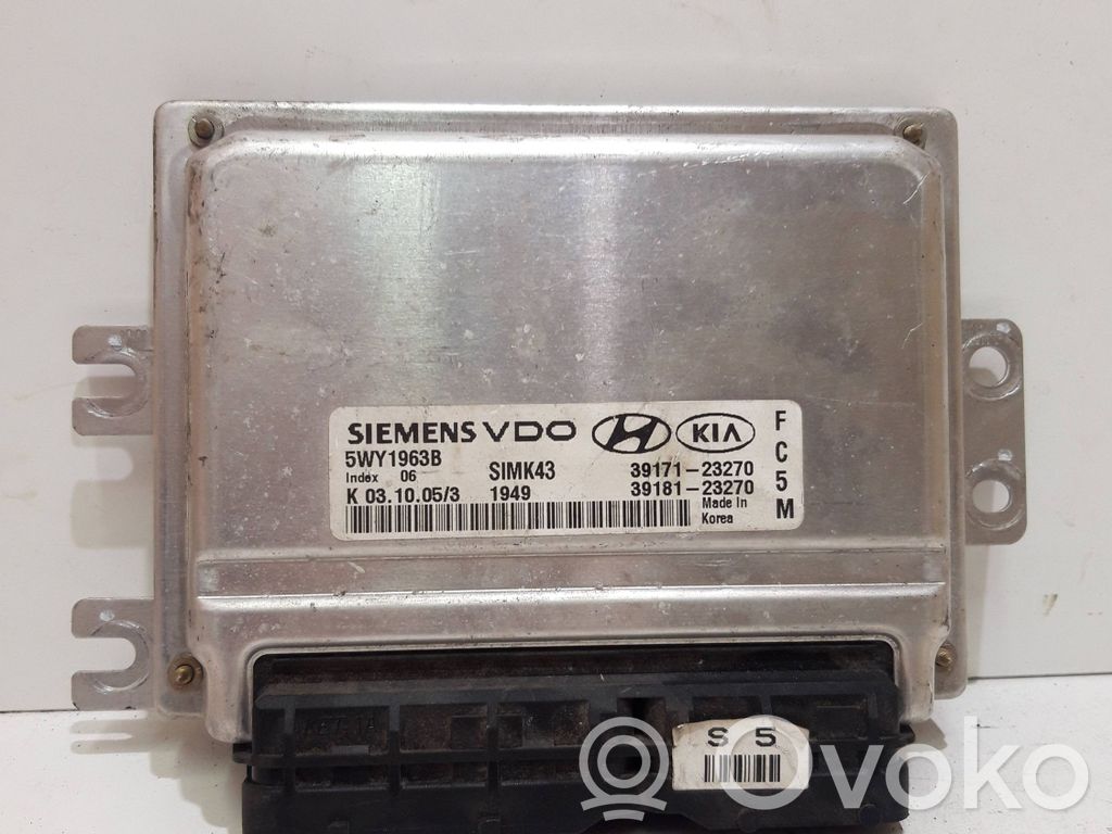 Hyundai Tucson JM Engine control unit/module 