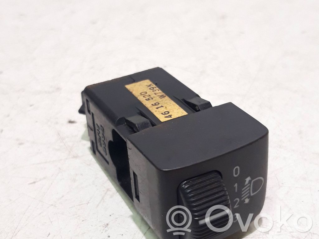 Saab 9-5 Headlight level height control switch 
