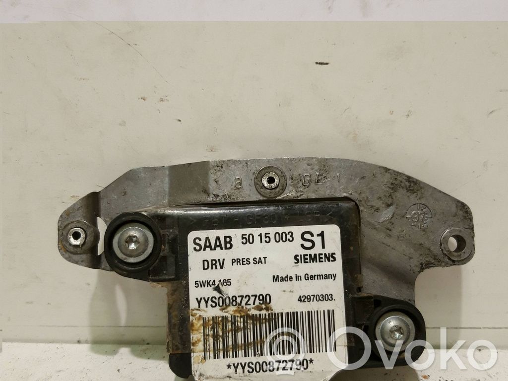 Saab 9-5 Airbagsensor Crashsensor Drucksensor 