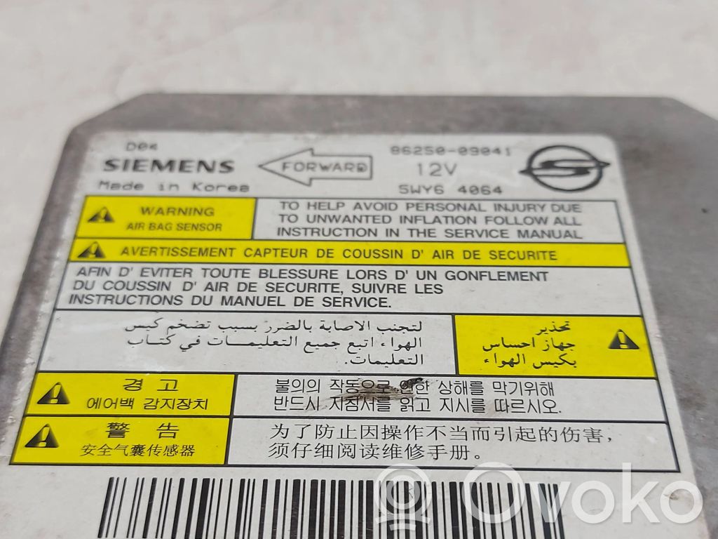 SsangYong Kyron Unitate/modul de comandă airbaguri 