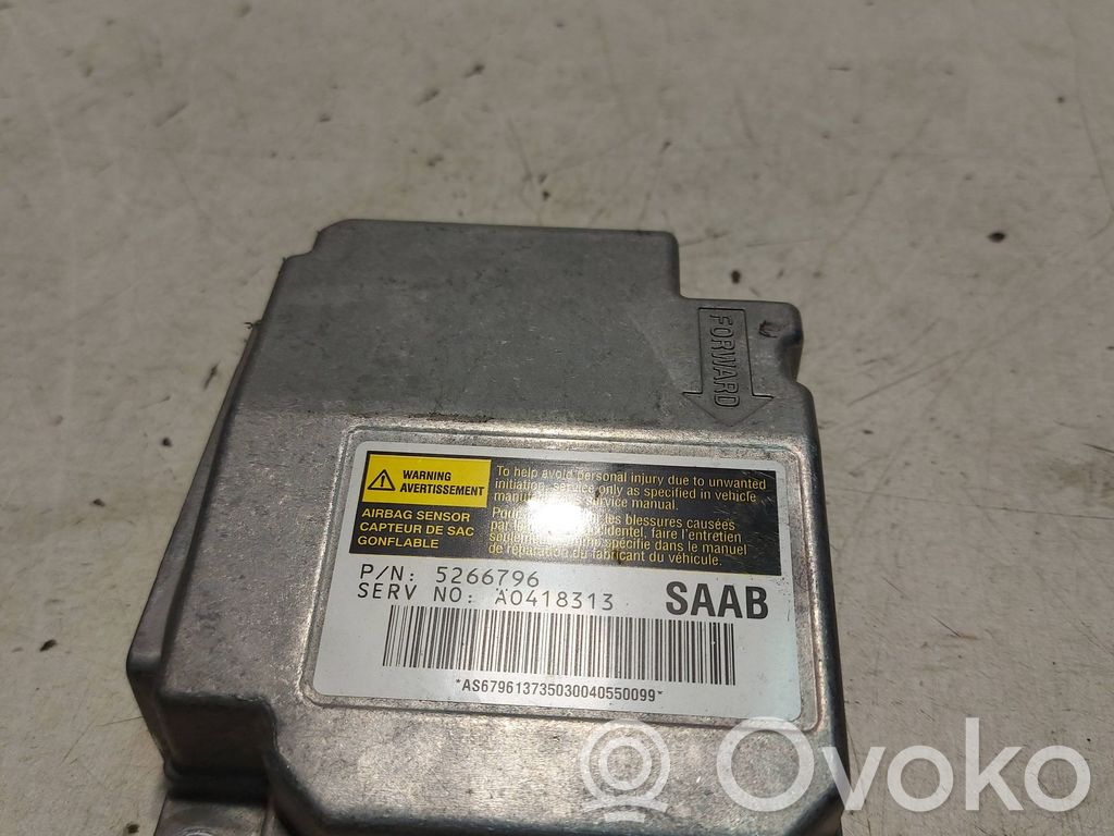 Saab 9-5 Airbag control unit/module 