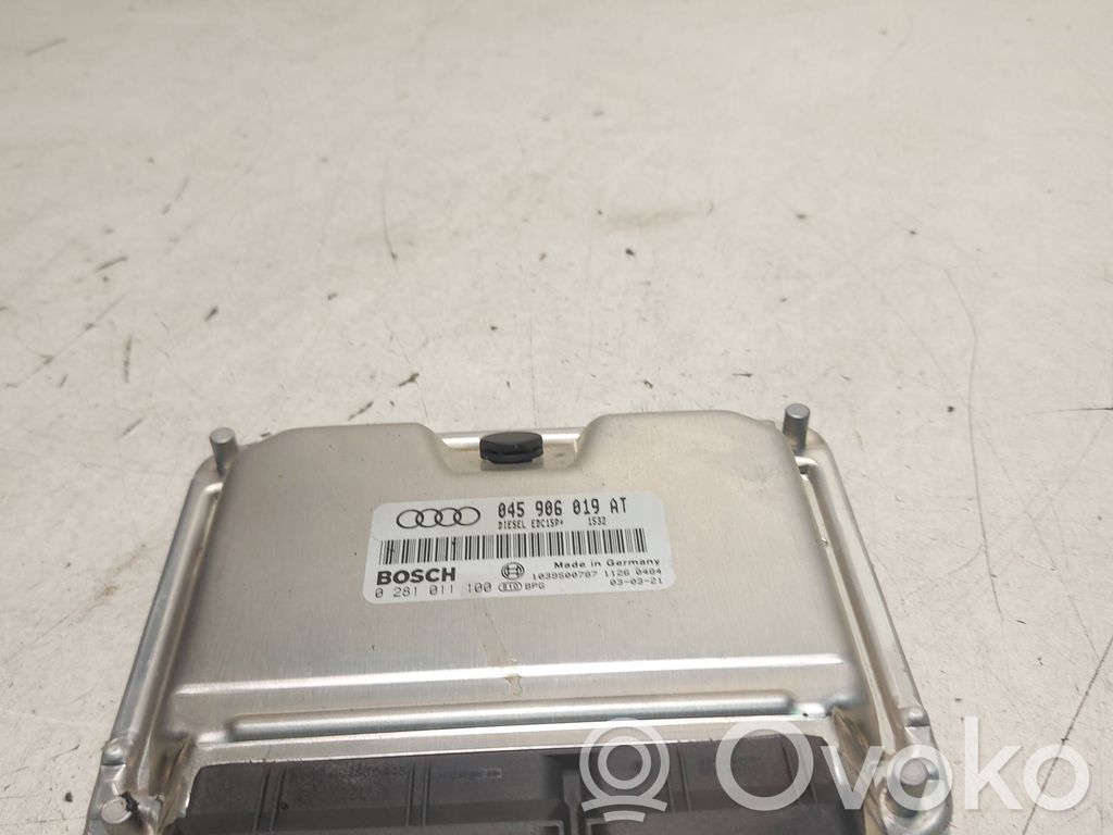Engine control unit/module   045906019AT,0281011100,1039S00787