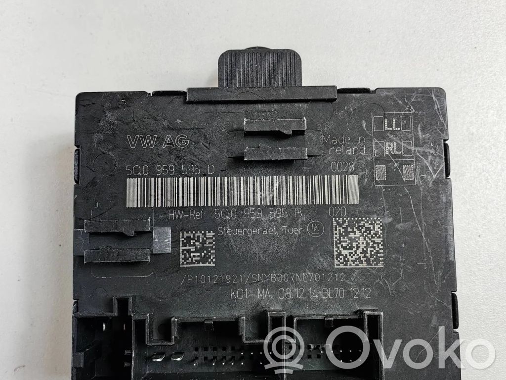 Volkswagen PASSAT B8 Door control unit/module 