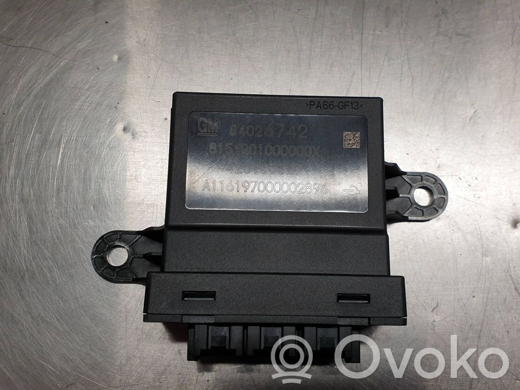 Opel Astra K Unité de commande, module PDC aide au stationnement 