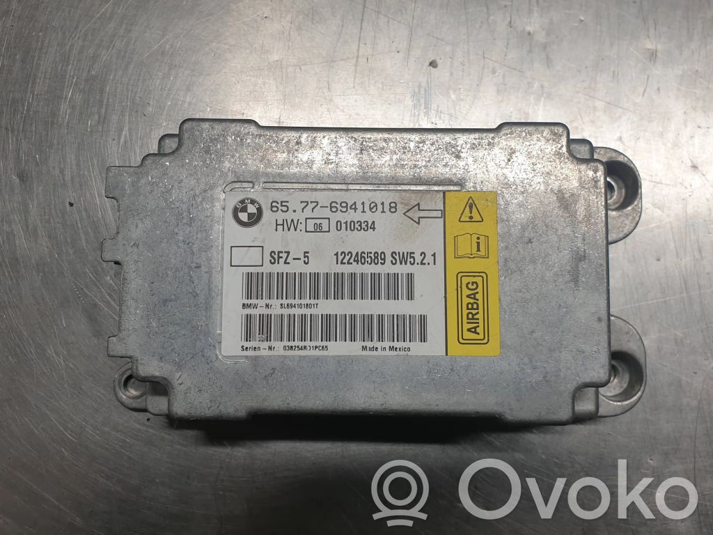 BMW 5 E60 E61 Airbag control unit/module 