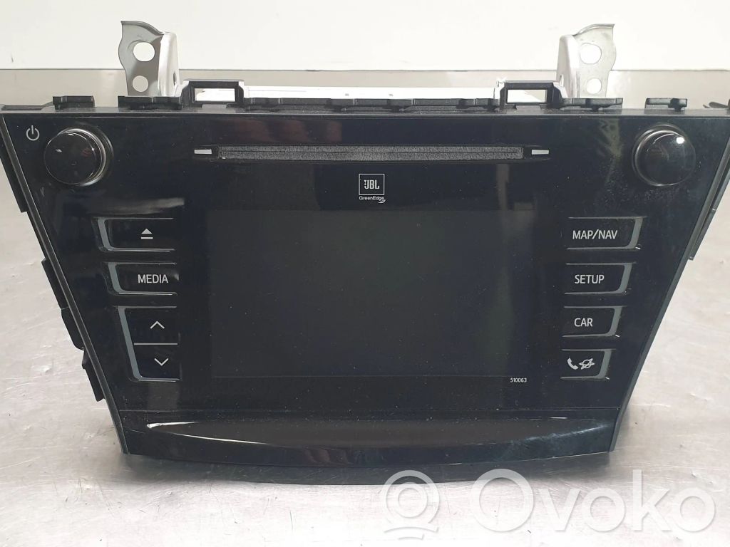 Toyota Prius+ (ZVW40) Panel / Radioodtwarzacz CD/DVD/GPS 