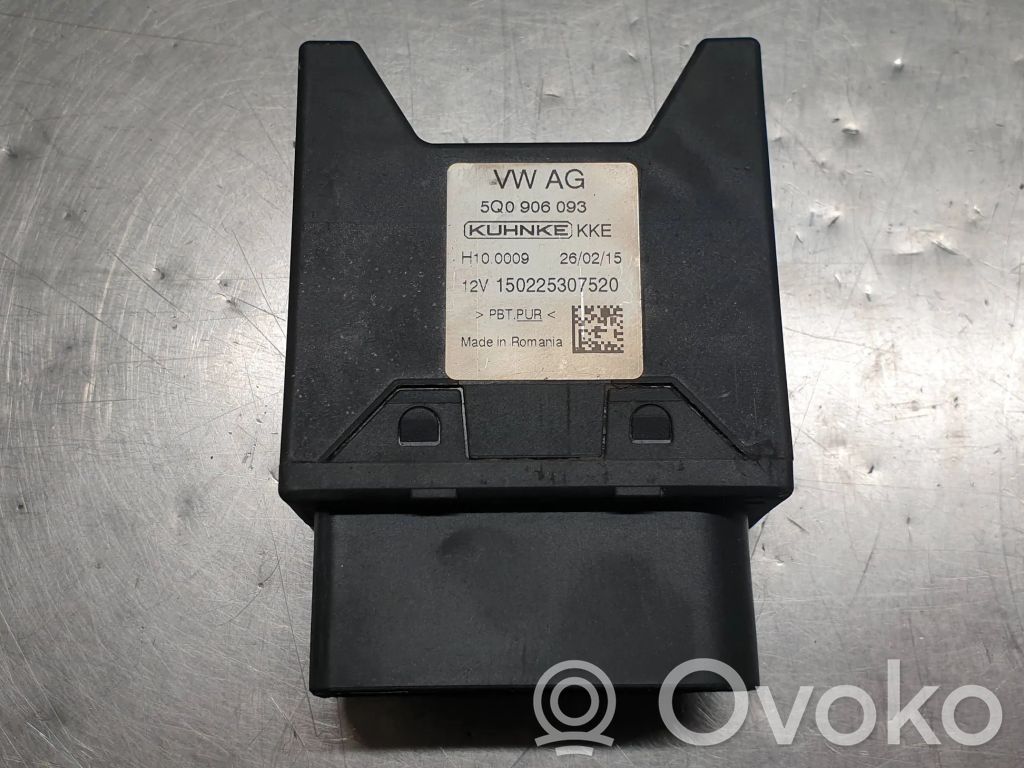 Fuel injection pump control unit/module   5Q0906093,H100009,150225307520