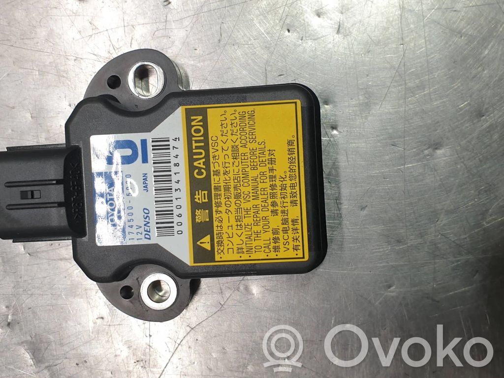Toyota Prius (XW30) Czujnik przyspieszenia ESP 