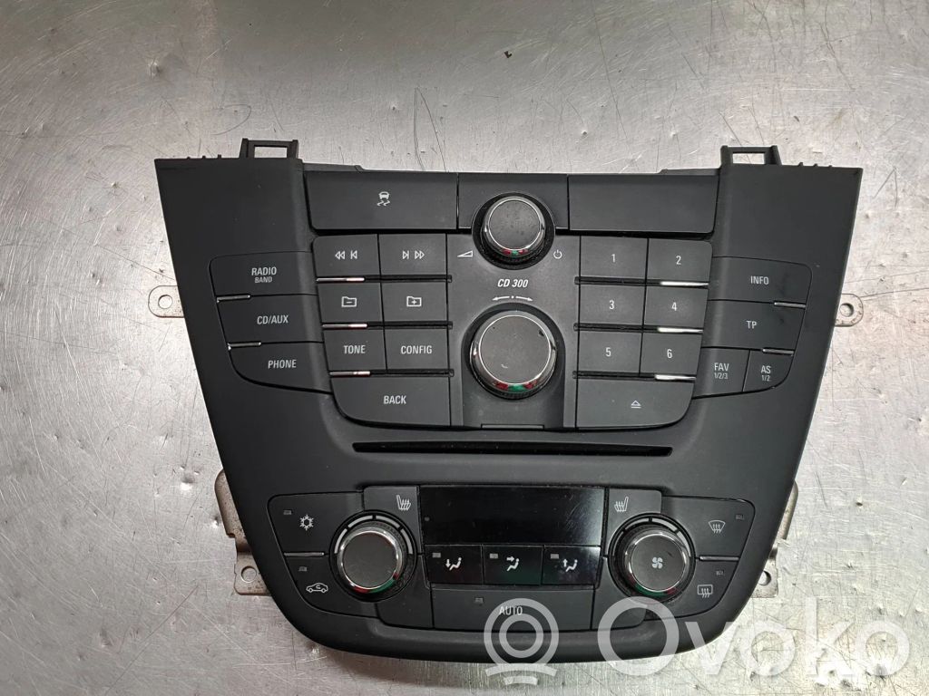 Opel Insignia A Climate control unit 
