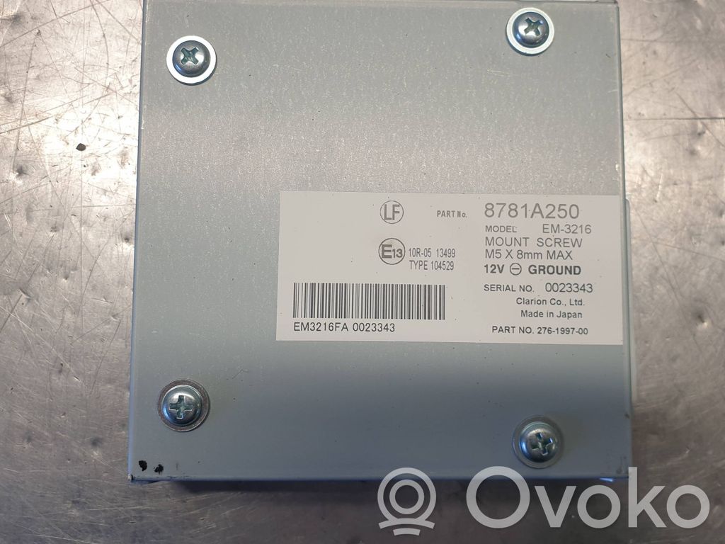 Mitsubishi Outlander Camera control unit module 