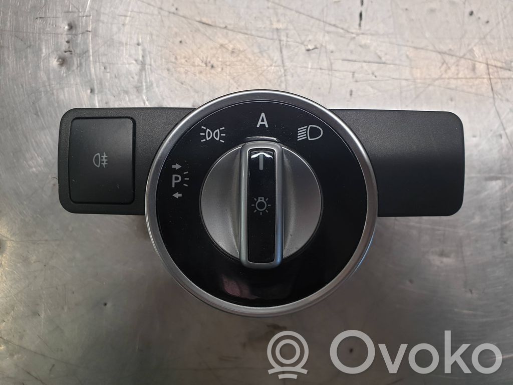 Mercedes-Benz E W212 Interruptor de luz 