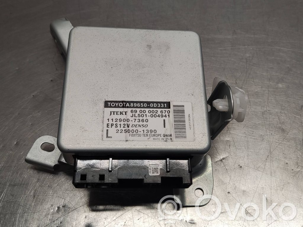 Toyota Yaris Power steering control unit/module 