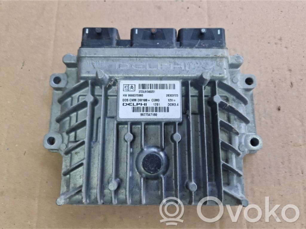 Peugeot 508 Engine control unit/module 