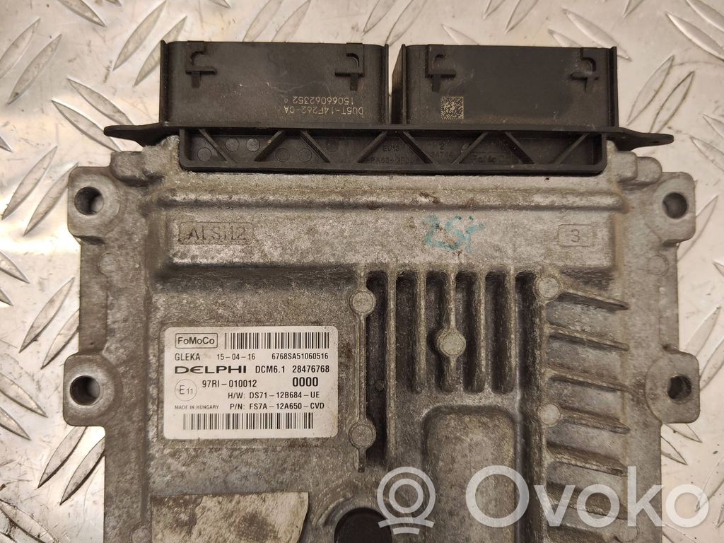 Engine control unit/module   DS7112B684UE,97RI010012,FS7A12A650CVD