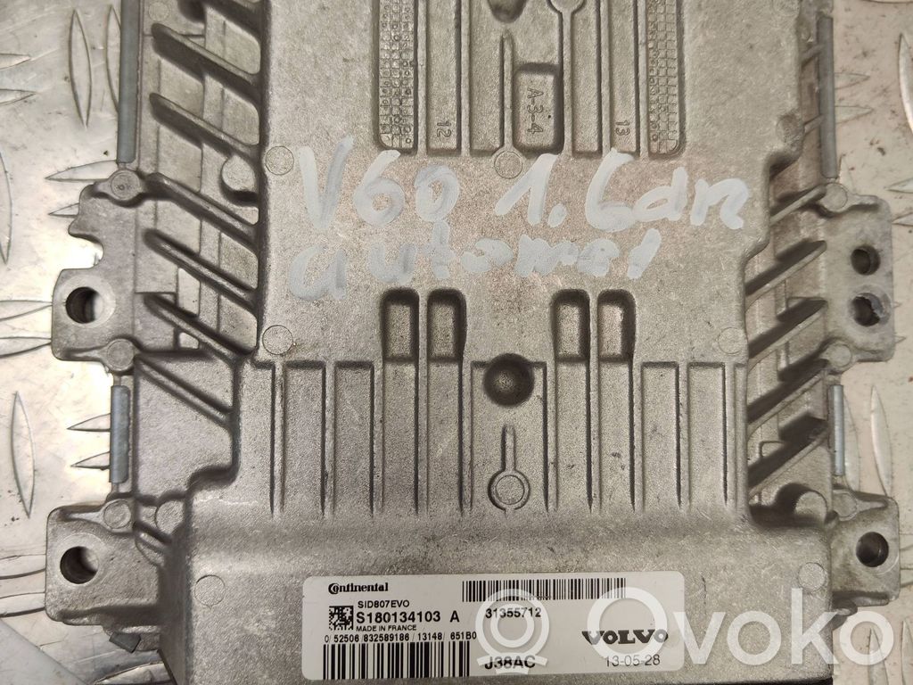 Volvo V60 Sterownik / Moduł ECU 