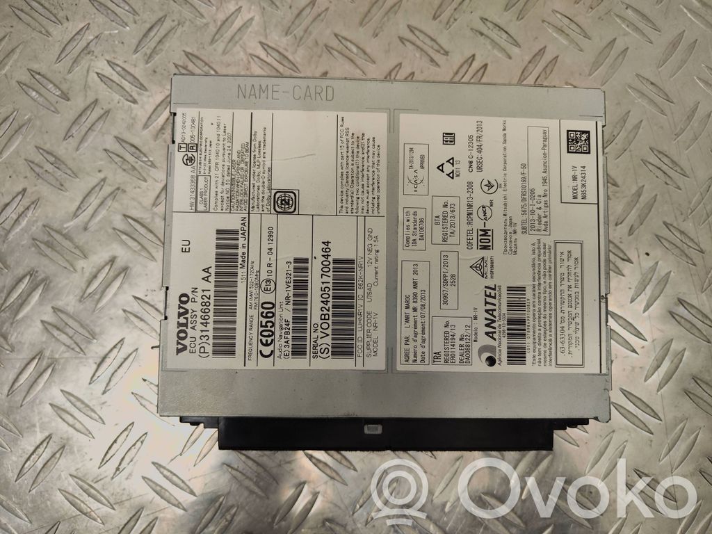 Panel / Radioodtwarzacz CD/DVD/GPS   31466821AA,5221720KHZ,M5221720