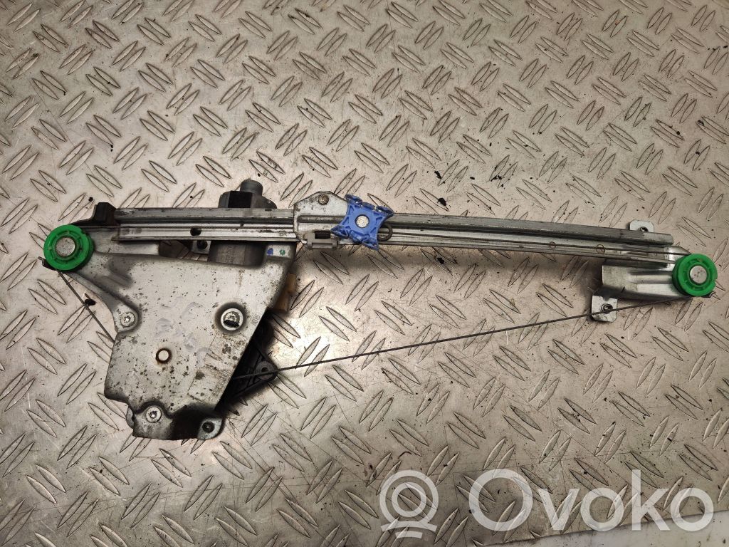 Front door window regulator with motor