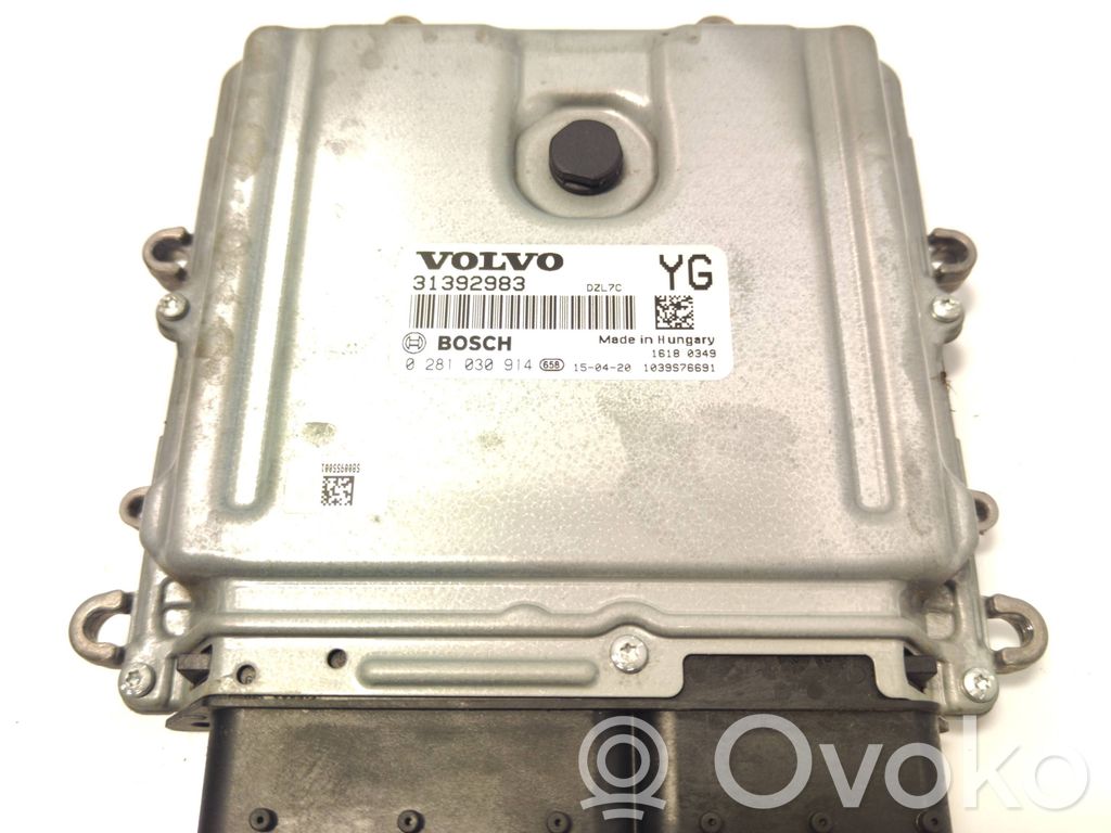 Engine control unit/module   31392983,0281030914