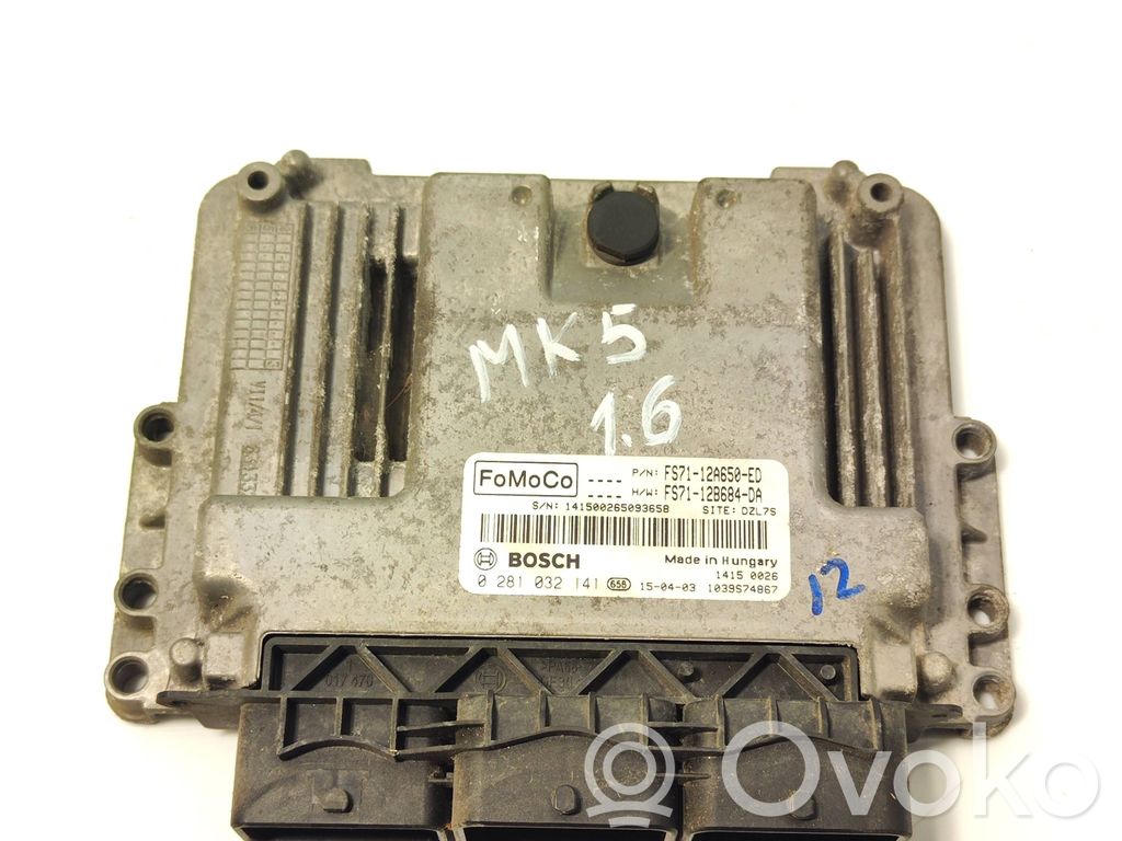 Engine control unit/module   FS7112A650ED