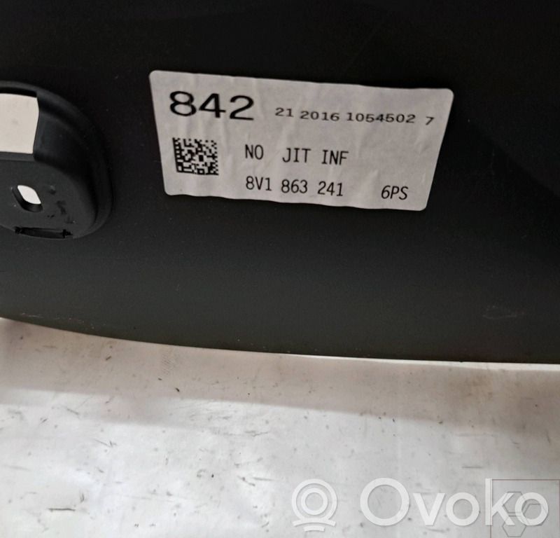 Audi A3 S3 8V Console centrale 