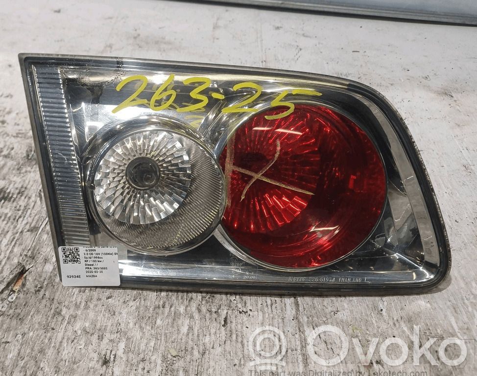 Mazda 6 Rear/tail lights 
