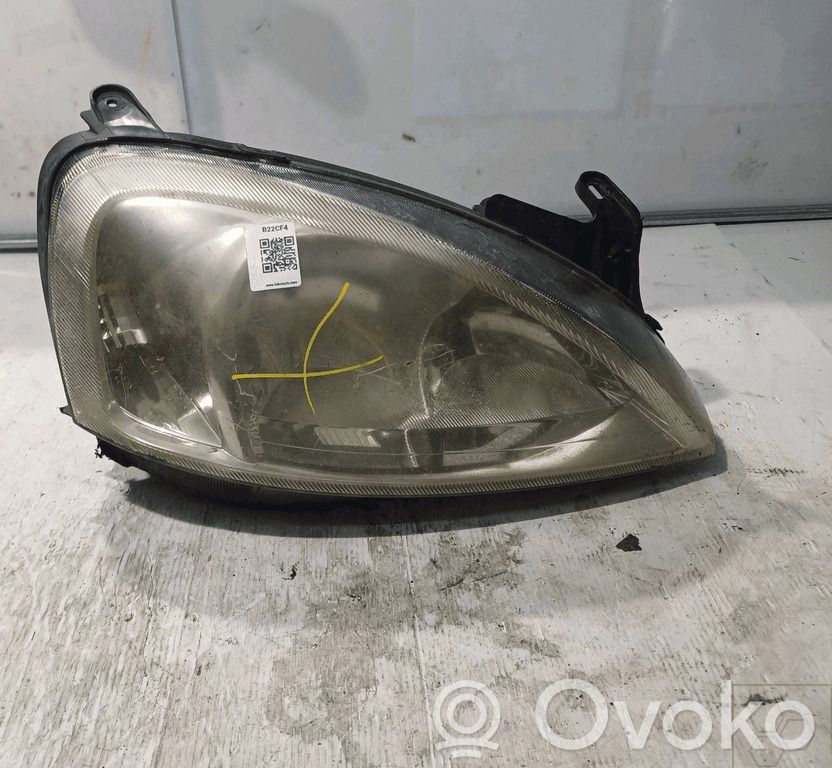 Opel Corsa C Headlight/headlamp 