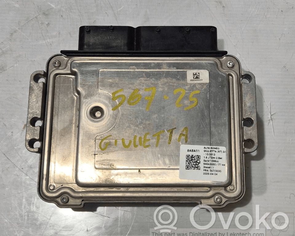 Alfa Romeo Giulietta Other control units/modules 