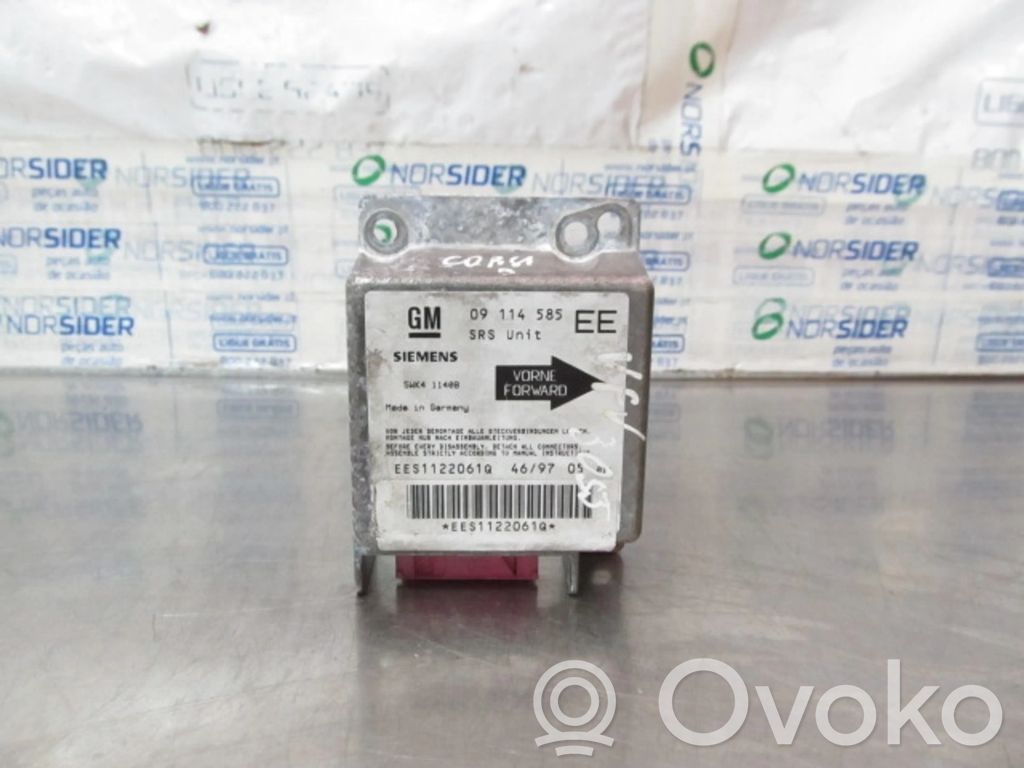 Opel Corsa B Airbag control unit/module 