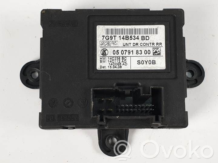 Otras unidades de control/módulos   7G9T14B534BD,0507918300