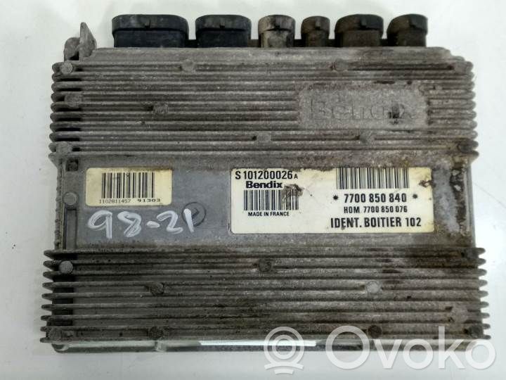 Engine control unit/module   S101200026A,HOM7700850076,HOM7700850076