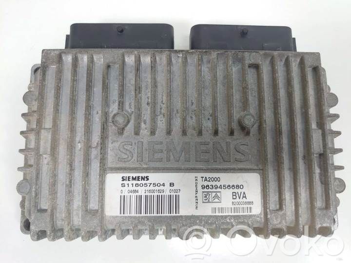 Unidad de control/módulo de la caja de cambios   S118057504B,9639456680