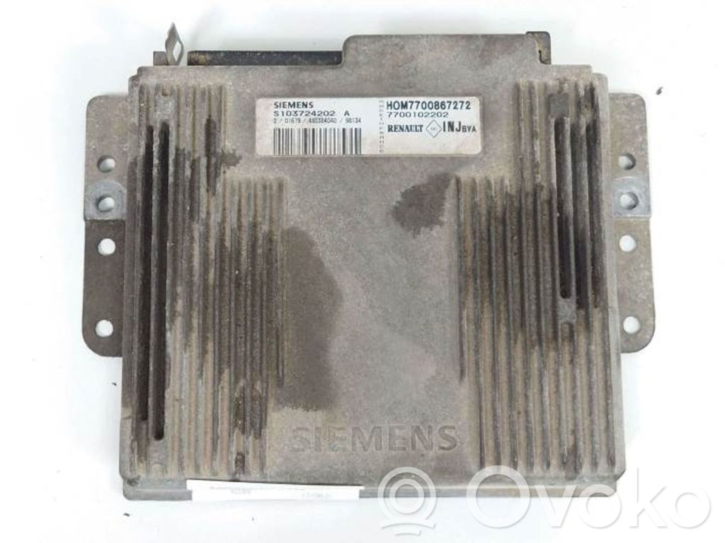 Engine control unit/module   S103724202A,7700102202,7700102202